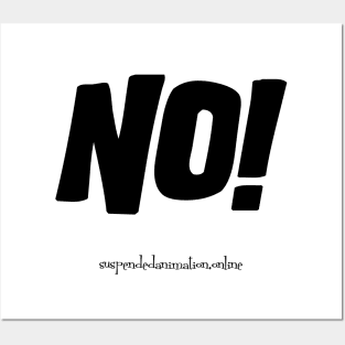 No! Posters and Art